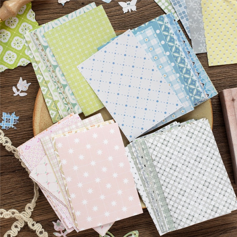 Vintage Junk Journal Scrapbooking Paper - 1 opakowanie/200 sztuk papieru dekoracyjnego w