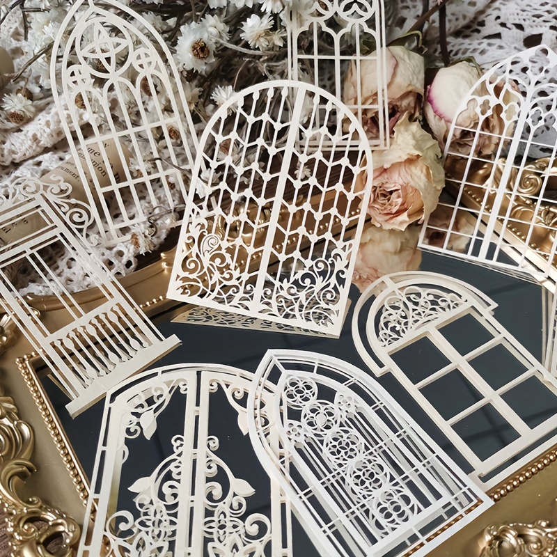 10 sztuk koronki w stylu vinta – Vintage Junk Journal Scrapbooking Paper recenzja i cena