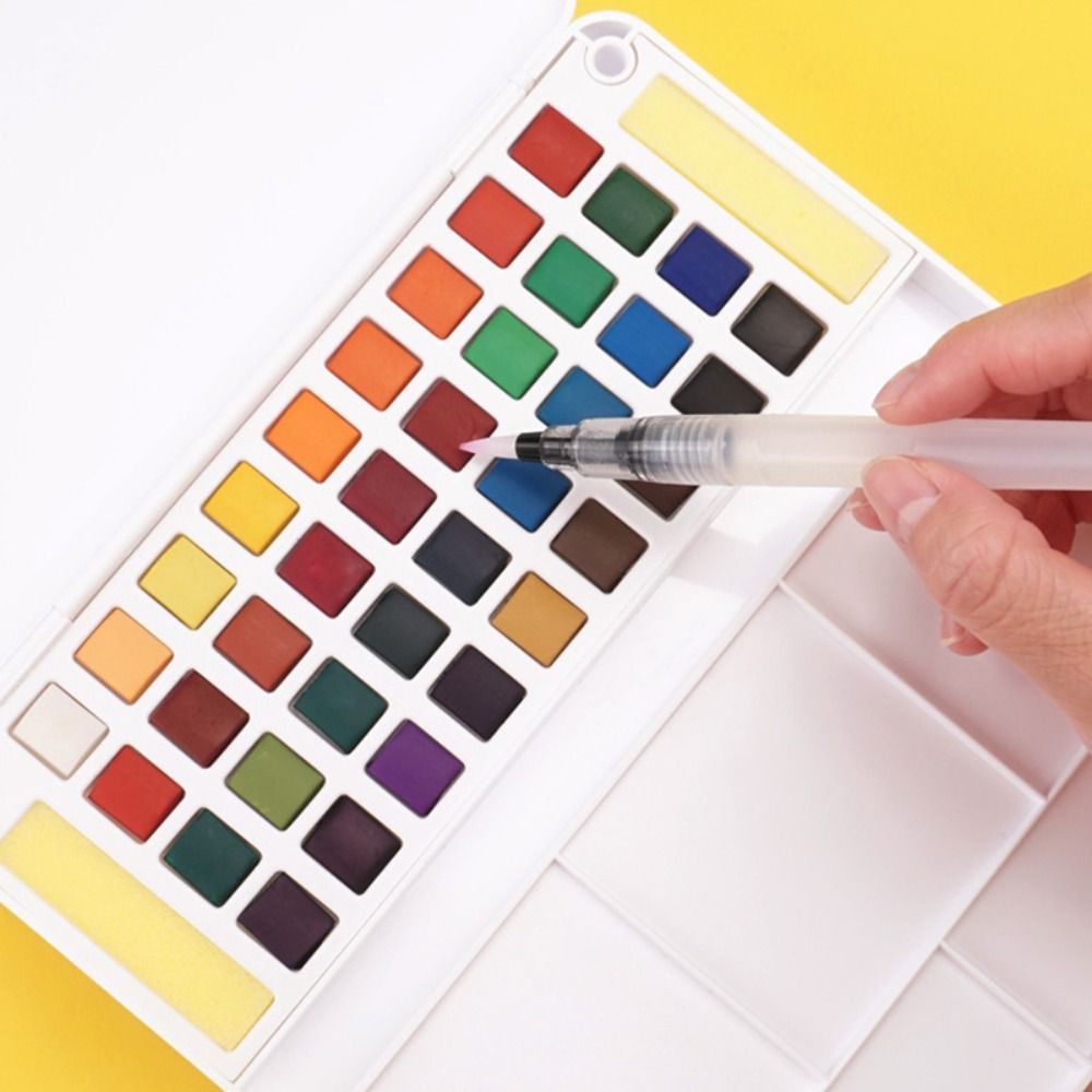 Profesjonalny zestaw farb akwa – Watercolor Paint Set Solid Pigment recenzja i cena