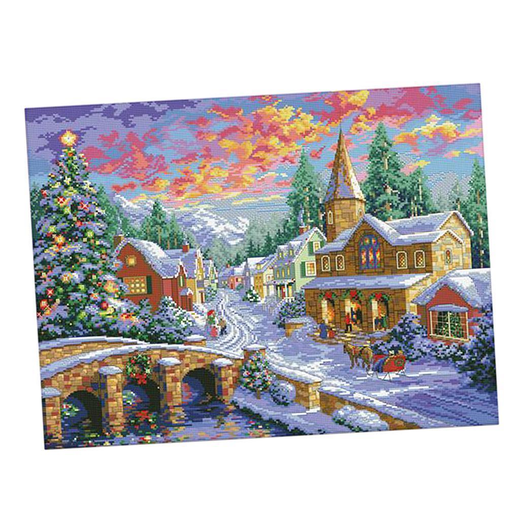 Zestaw do haftowania DIY, haft – Cross Stitch Stamped Kits Beginners recenzja i cena