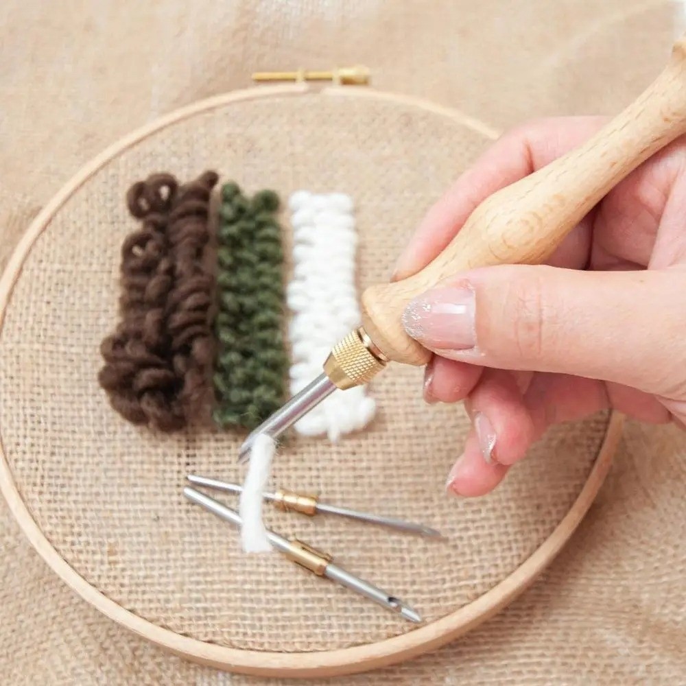 Zestaw igieł do punch needle 2 – Cotton Embroidery Thread Skeins recenzja i cena