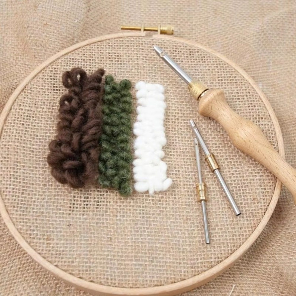 Zestaw igieł do punch needle 2 – Cotton Embroidery Thread Skeins recenzja i cena