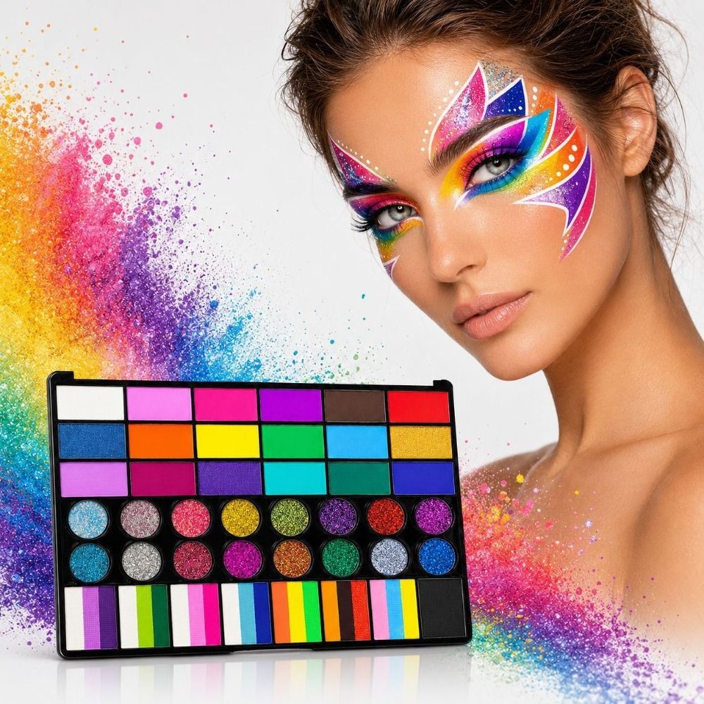 Zestaw 42 farb akwarelowych, ż – Watercolor Paint Set Solid Pigment recenzja i cena