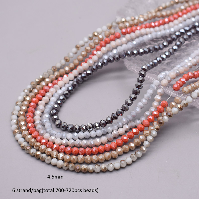 Skema kolorów 6 nici/worek 4mm – Glass Seed Beads 2Mm Jewelry Making recenzja i cena