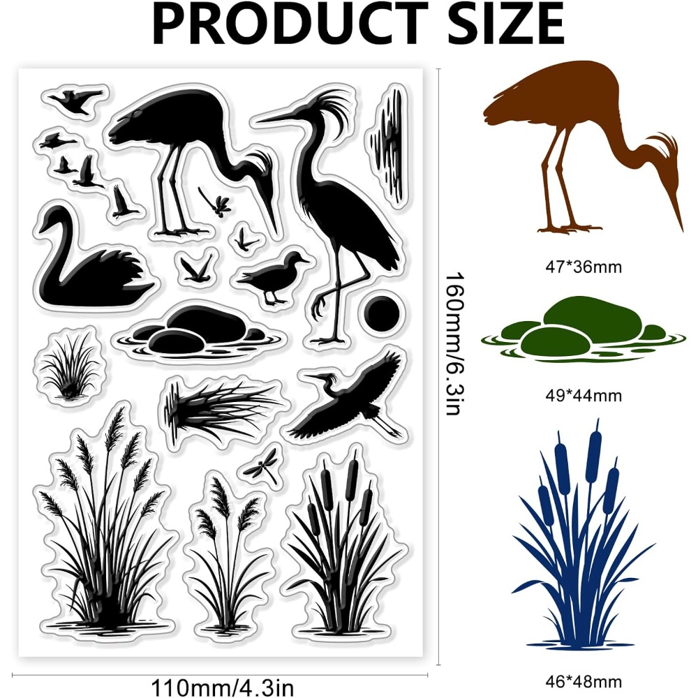 Przezroczyste silikonowe stemp – Clear Silicone Stamps For Card Making recenzja i cena