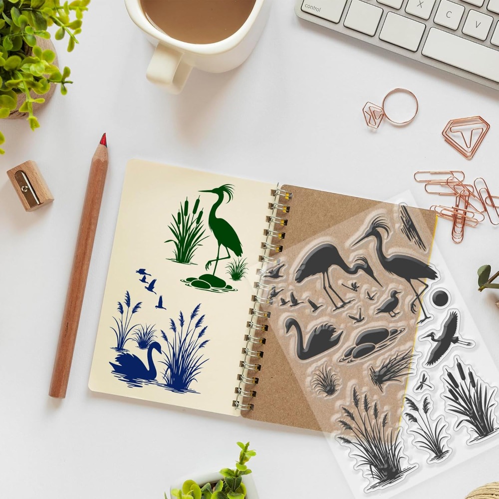 Przezroczyste silikonowe stemp – Clear Silicone Stamps For Card Making recenzja i cena