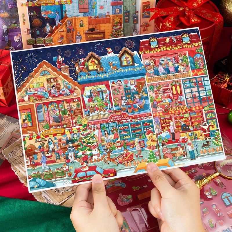 Duże Naklejki Kawaii z Kolekcj – Scrapbooking recenzja i cena