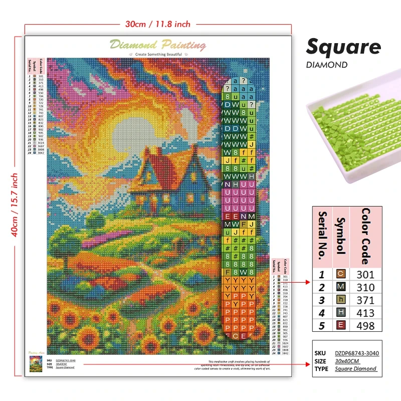Zestaw do samodzielnego tworze – 5D Diamond Painting Kit Full Drill recenzja i cena