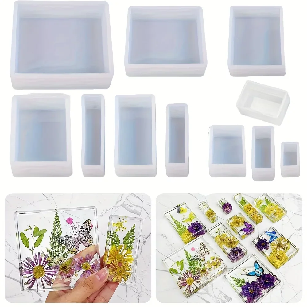 11 sztuk/zestaw Formy silikono – Silicone Epoxy Resin Molds Set recenzja i cena