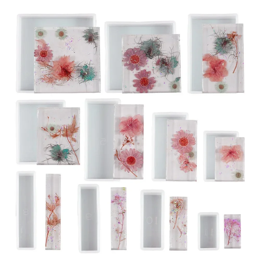 11 sztuk/zestaw Formy silikono – Silicone Epoxy Resin Molds Set recenzja i cena