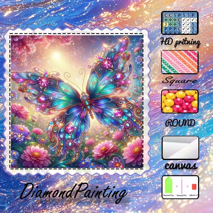 1 sztuka tkaniny flokowanej 5D – 5D Diamond Painting Kit Full Drill recenzja i cena