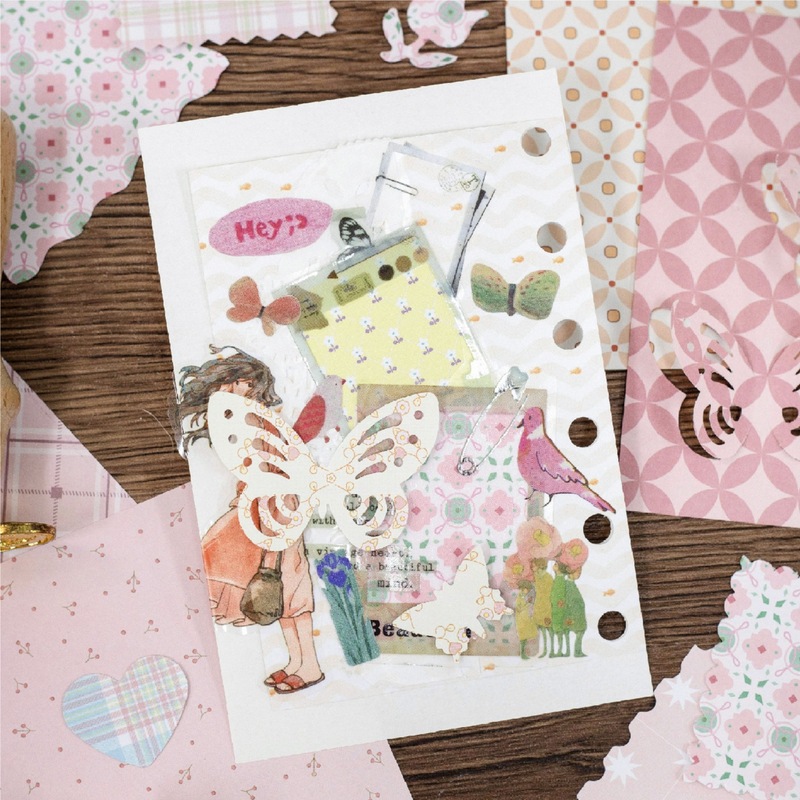 1 opakowanie/200 sztuk papieru – Vintage Junk Journal Scrapbooking Paper recenzja i cena