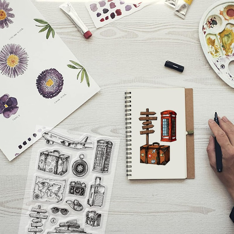 Podróżny silikonowy przezroczy – Clear Silicone Stamps For Card Making recenzja i cena