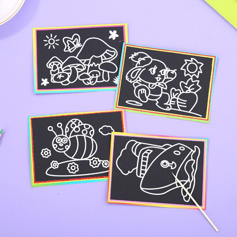10 arkuszy papieru do zdrapywa – Painting Supplies recenzja i cena