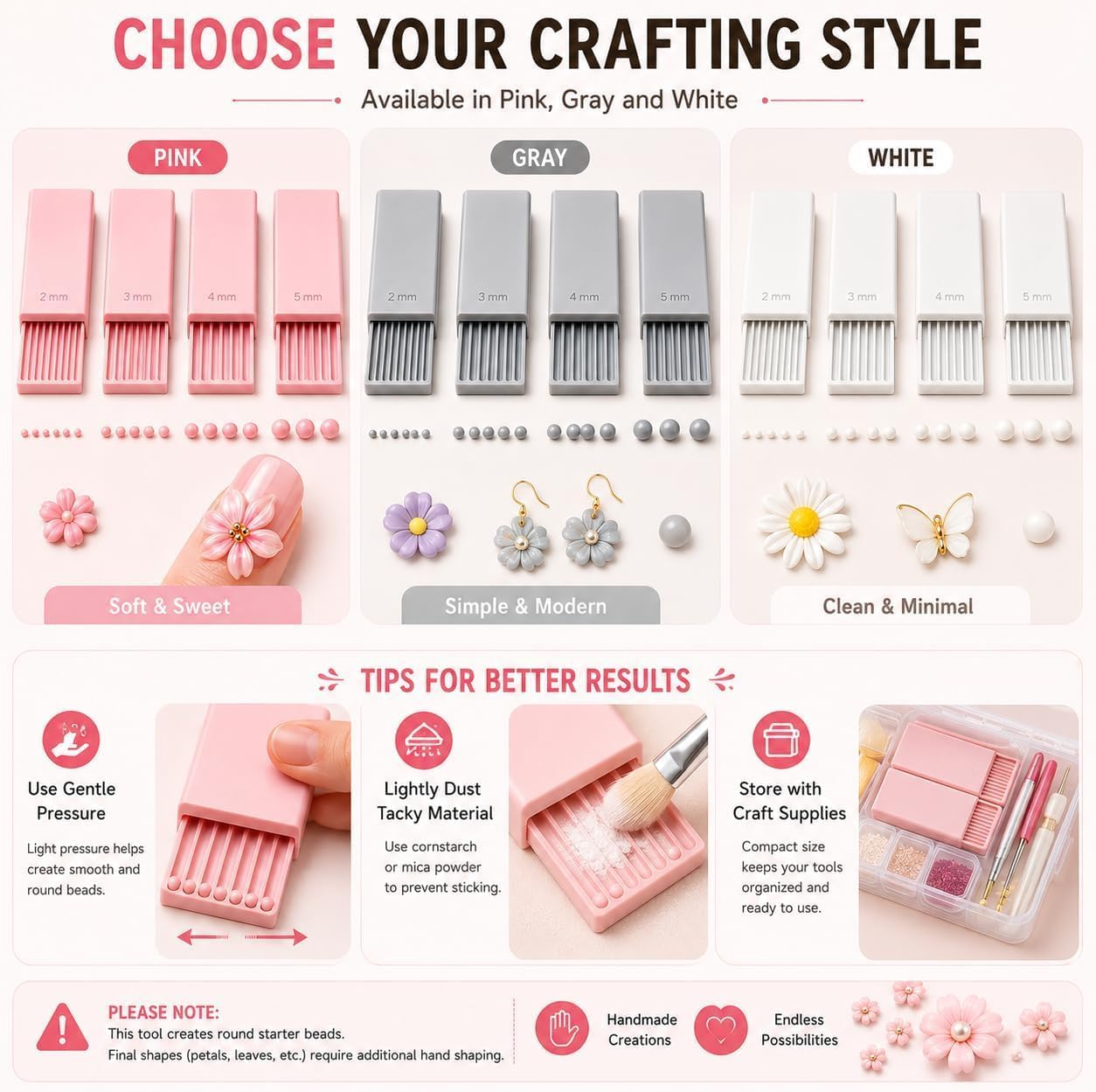 4 sztuki narzędzi do tworzenia – Craft Tools recenzja i cena