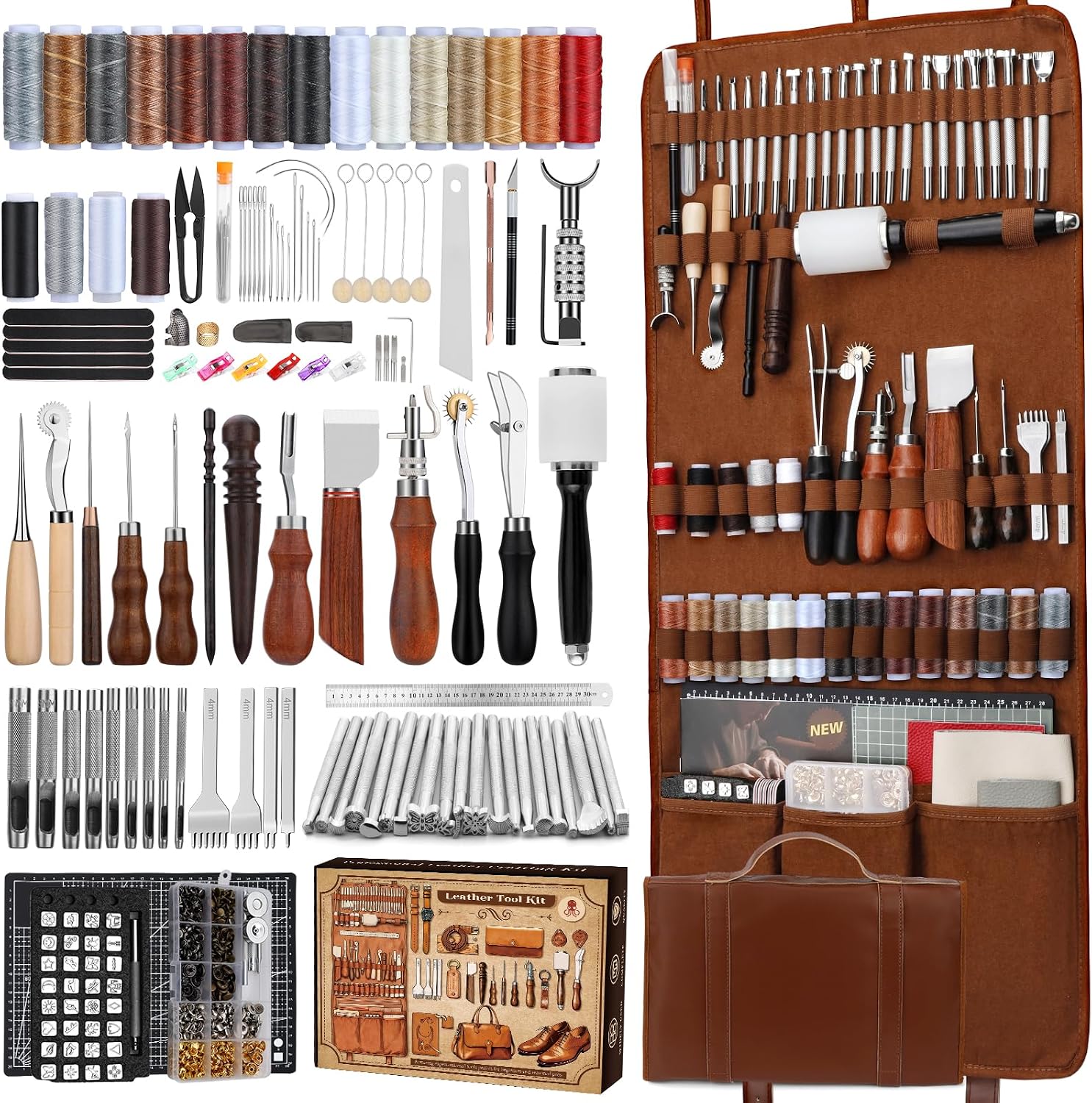 Zestaw do obróbki skóry, narzę – Craft Tools recenzja i cena