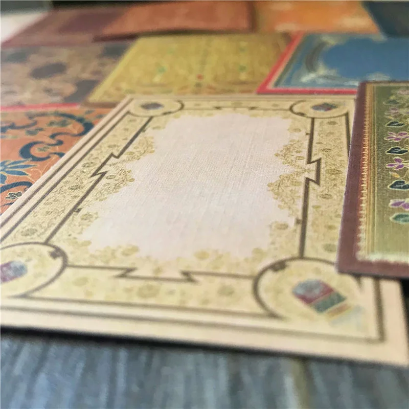 16 szt. Vintage Bohemian Cards – Vintage Junk Journal Scrapbooking Paper recenzja i cena