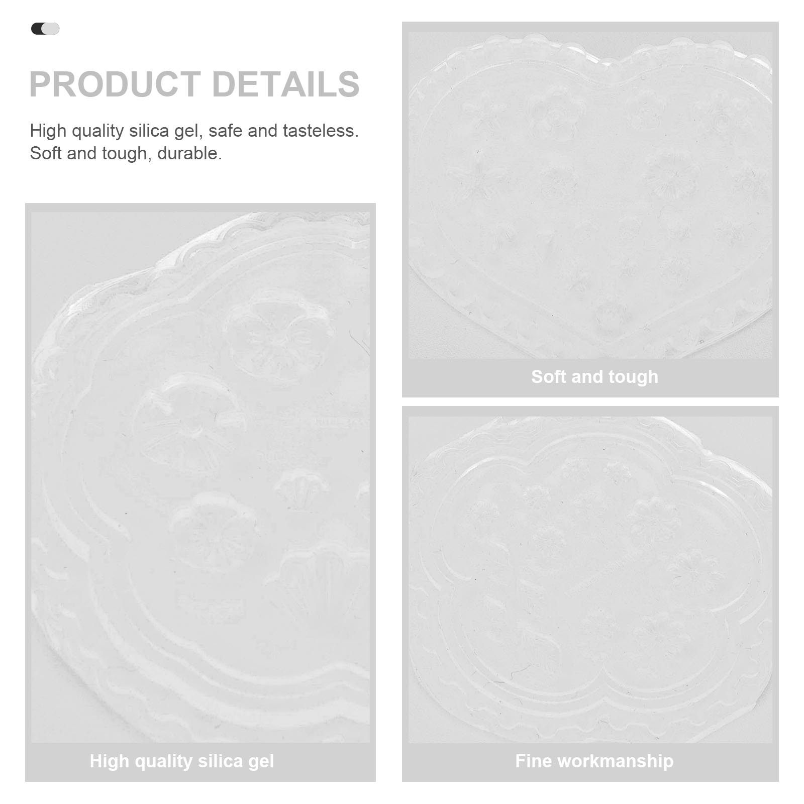 3-częściowy zestaw wielokrotne – Silicone Epoxy Resin Molds Set recenzja i cena
