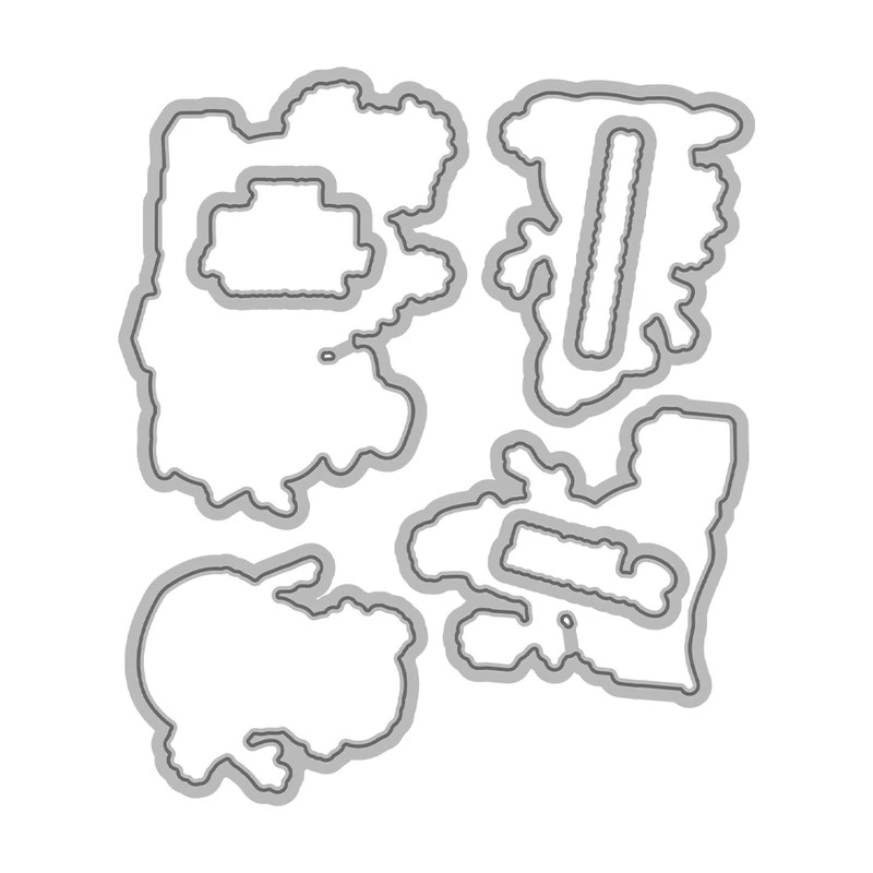 Zimowy Bałwanek Świąteczne Wyk – Clear Silicone Stamps For Card Making recenzja i cena