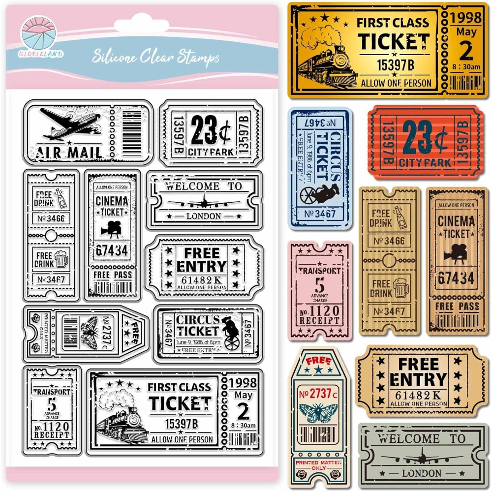 Stempel przezroczysty w stylu  – Clear Silicone Stamps For Card Making recenzja i cena