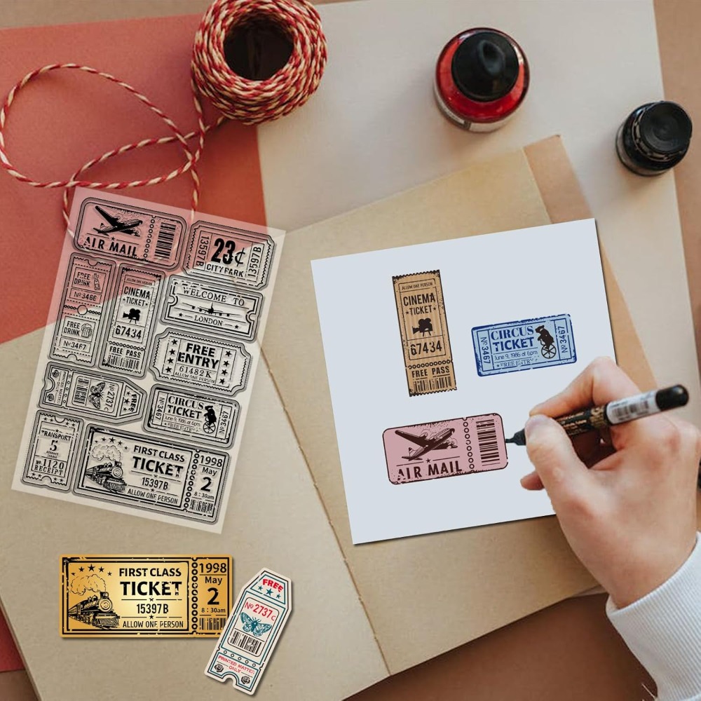 Stempel przezroczysty w stylu  – Clear Silicone Stamps For Card Making recenzja i cena